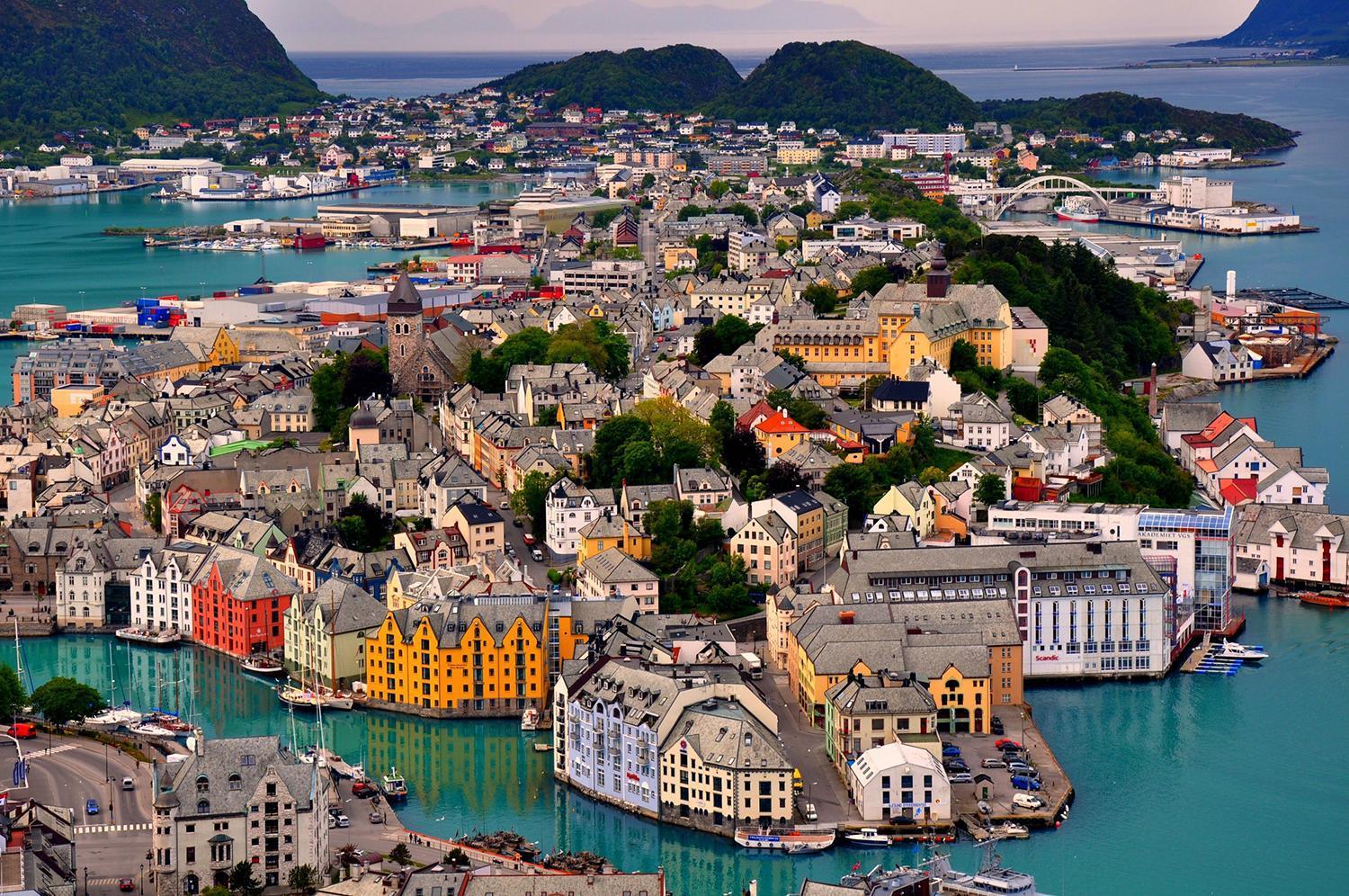 Sunny Apartment In Alesund City 외부 사진