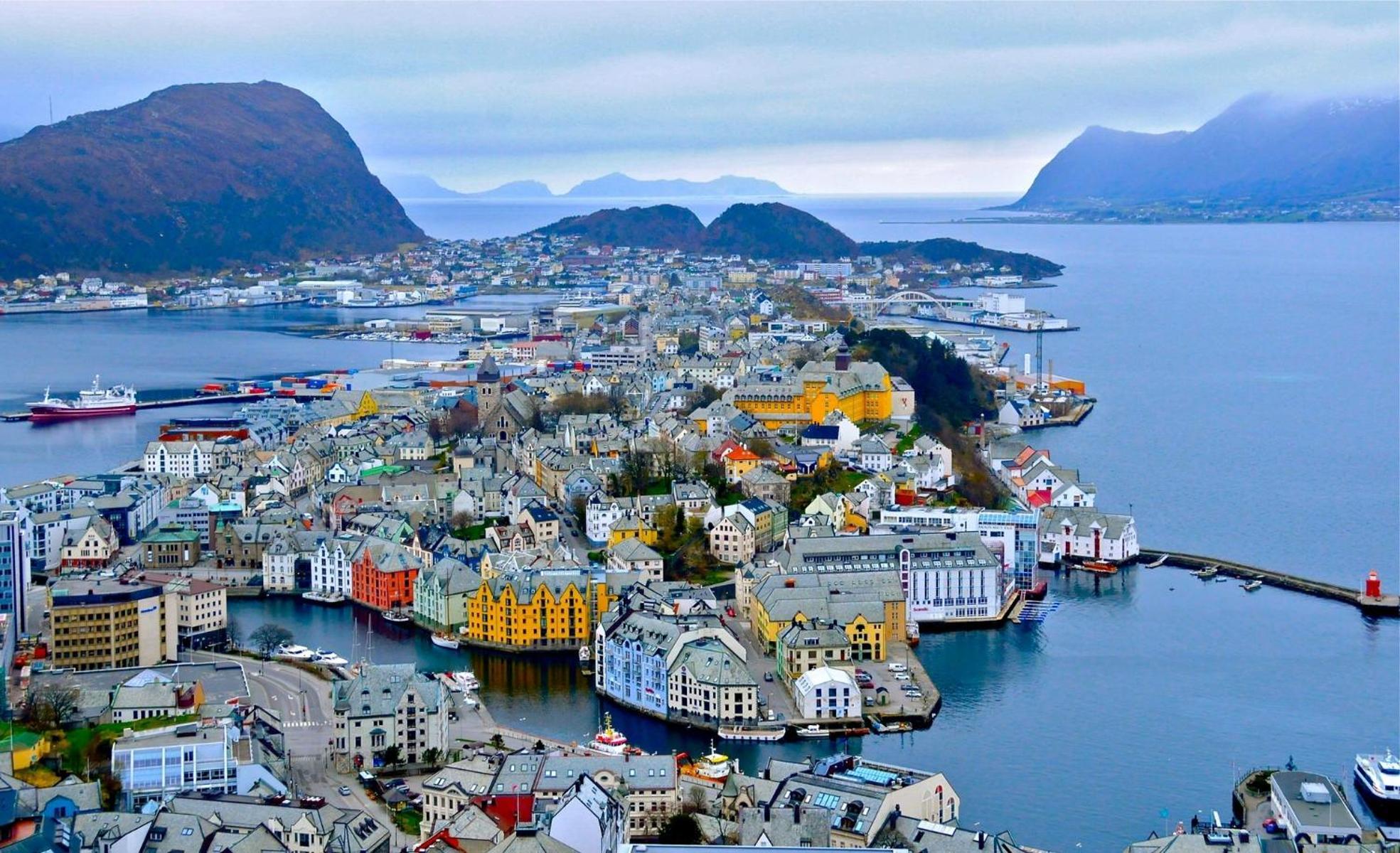 Sunny Apartment In Alesund City 외부 사진